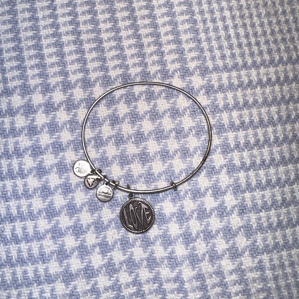 Alex and Ani “Love” charm bangle